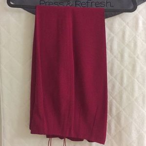 Red Moschino pants size2.